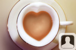 Heart Shaped Tea Cup
