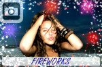 Make pictures exciting with fireworks for the 4th of July