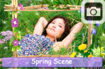 Spring Scene Photo Frame