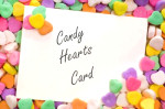 candy hearts greeting card message valentines day