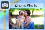 crane photo advertisement sign picture