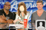 American Idol Judges Face in Hole