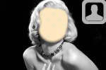 Marilyn Monroe Face In Hole