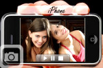 show off your photo on an iphone