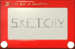 etchasketch toy writing